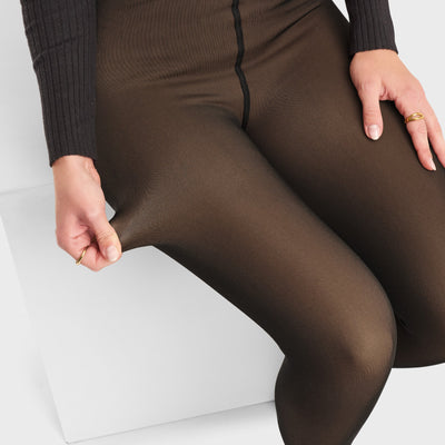 Warme Damen Thermostrumpfhose mit Fleece-Futter für den Winter
