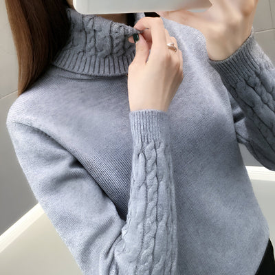 Lily | Gemütlicher Rollkragenpullover für Herbst & Winter