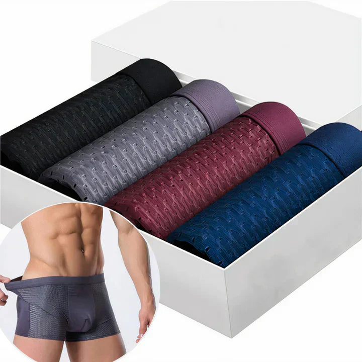 Herren Bambus Boxershorts atmungsaktiv komfortabel