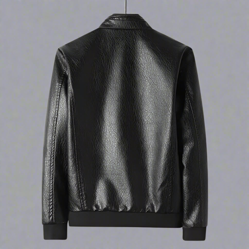 Herren Lederjacke Klassisch - Zeitloses Bomber Design