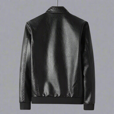 Herren Lederjacke Klassisch - Zeitloses Bomber Design