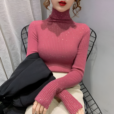 Ylva | Polo-Shirt mit Diamantverzierung