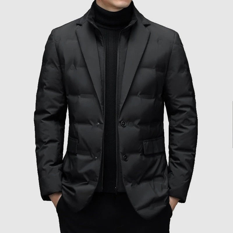 Gesteppte Blazer-Jacke für Männer