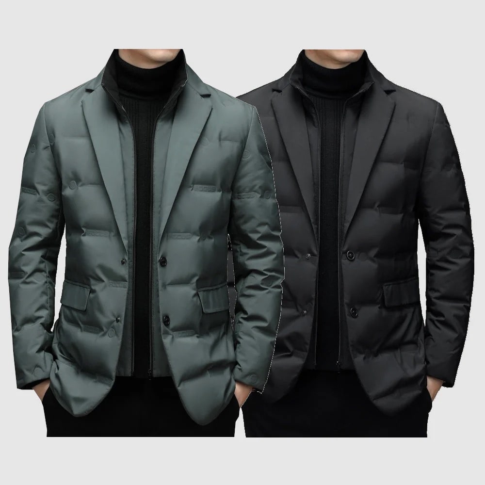 Gesteppte Blazer-Jacke für Männer