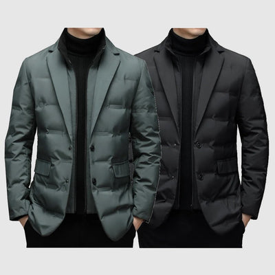 Gesteppte Blazer-Jacke für Männer