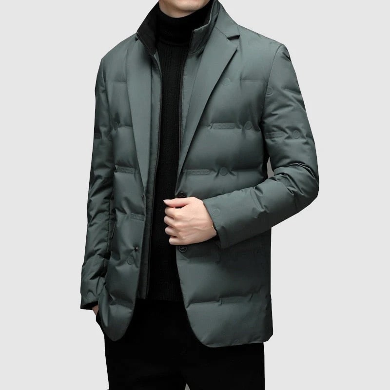 Gesteppte Blazer-Jacke für Männer
