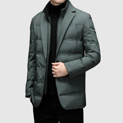 Gesteppte Blazer-Jacke für Männer