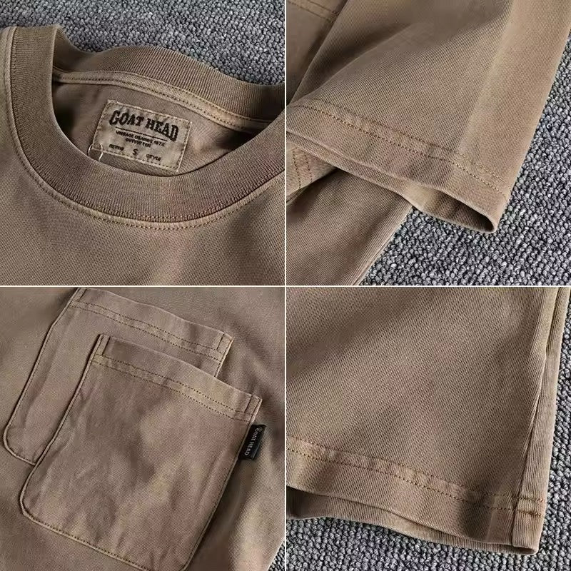 Mosaic - T-Shirt mit komfortabler Tasche in hoher Qualität