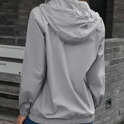 Lässige Windbreaker Outdoor Jacke für Frauen