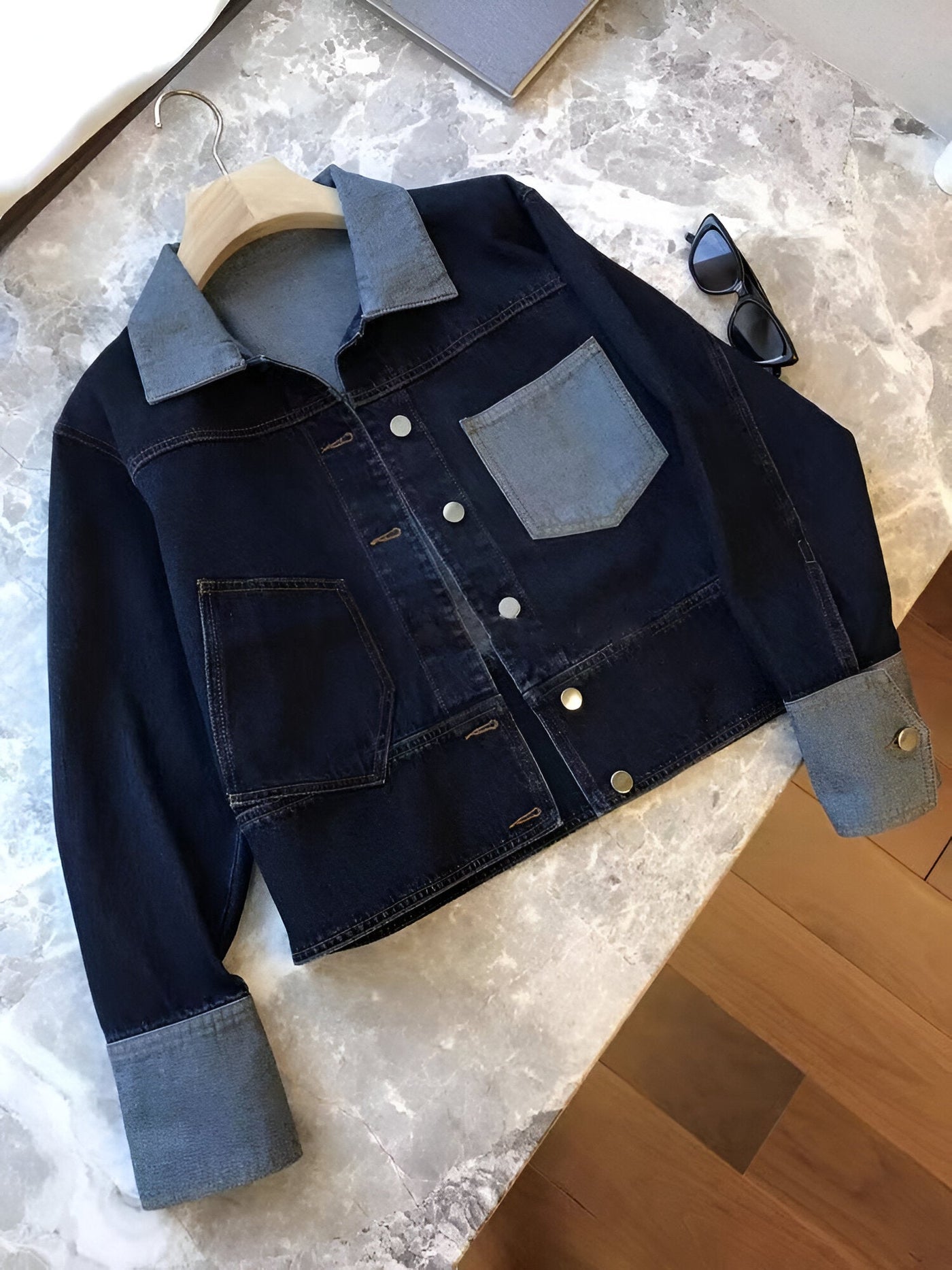 Felicitas | Trendige Retro-Denimjacke