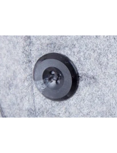 Herren Wollmantel Eleganter Doppelreiher mit Schulterklappen