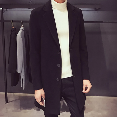 Eleganter Herren Mantel - Schlankes Design für Büro und Freizeit mit Klassischer Passform