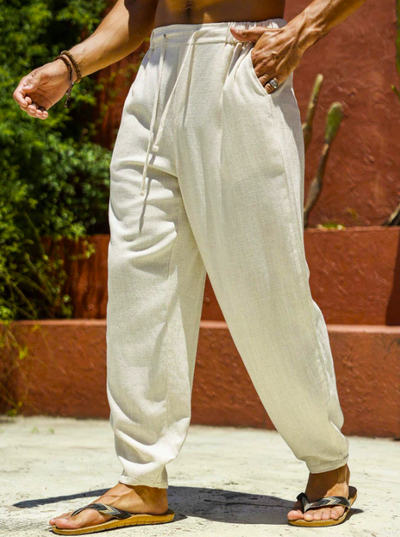 Premium Leinen Herren Hose