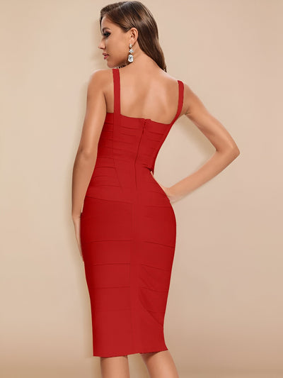 Carla | Elegantes Vintage Bandage Kleid