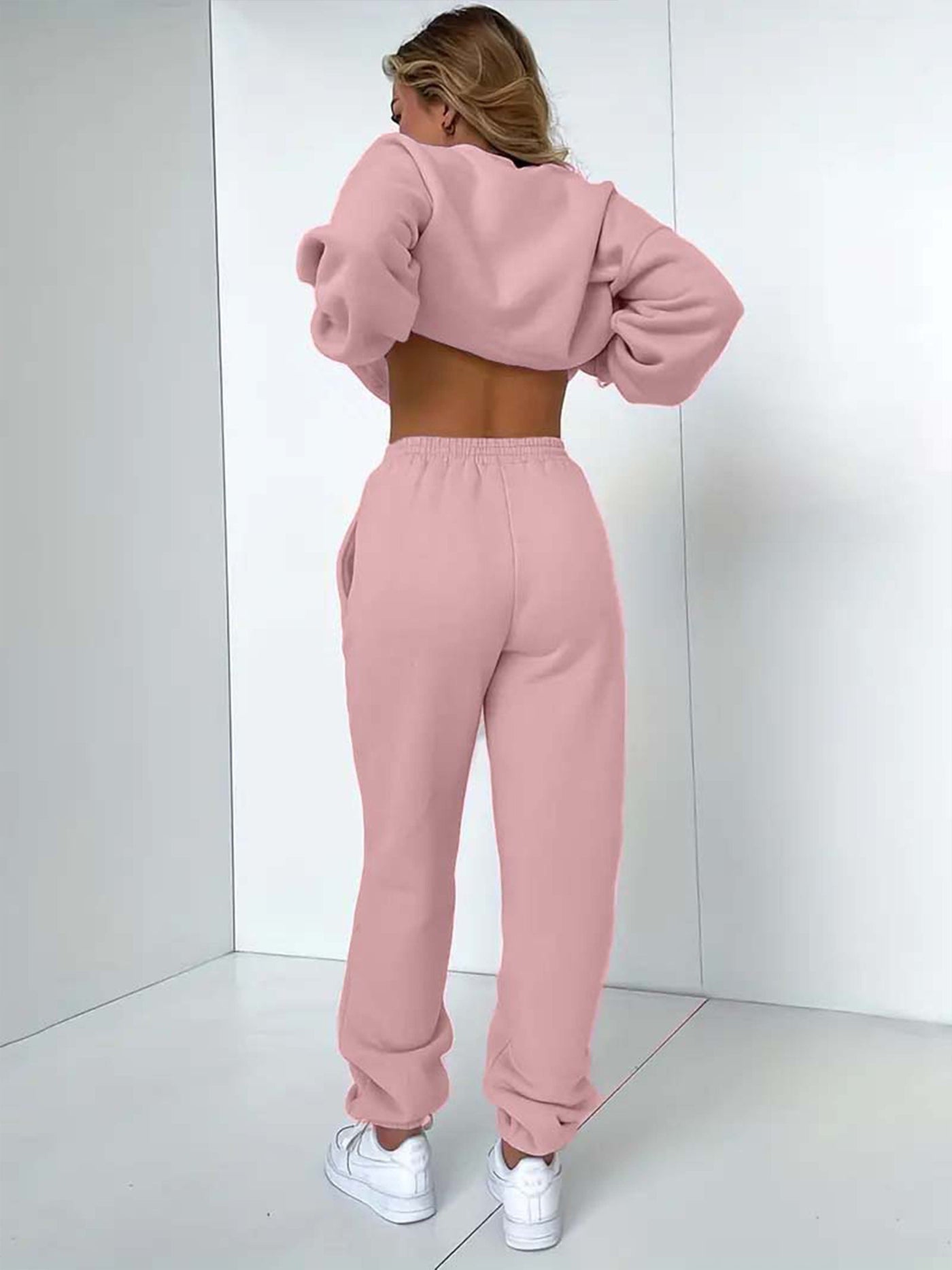 Bequemer Damen Jogginganzug für Herbst und Winter mit Herzschlag-Motiv