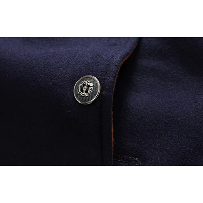 Herren Wintermantel - Warm & Stilvoll mit Stehkragen