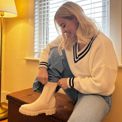 Damen-Luxus Stiefel, Wasserdicht