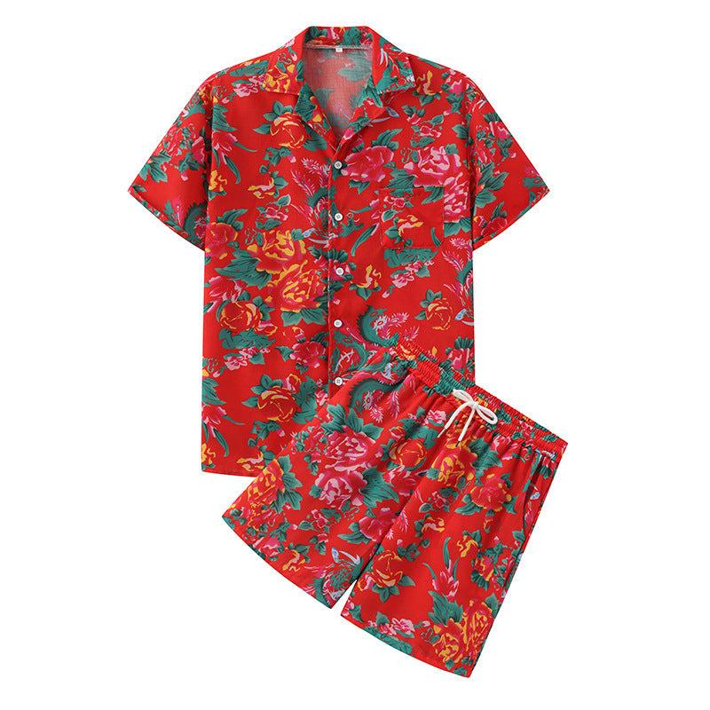 Sommerliches Herren 2-Teiliges Set