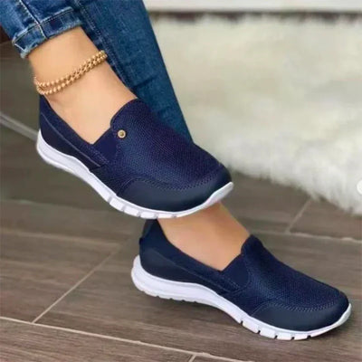 Orthopädische Damen Slip-On Komfortschuhe