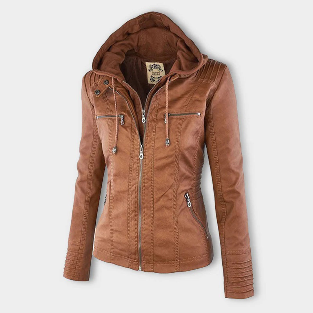 Vegane Lederjacke für Damen