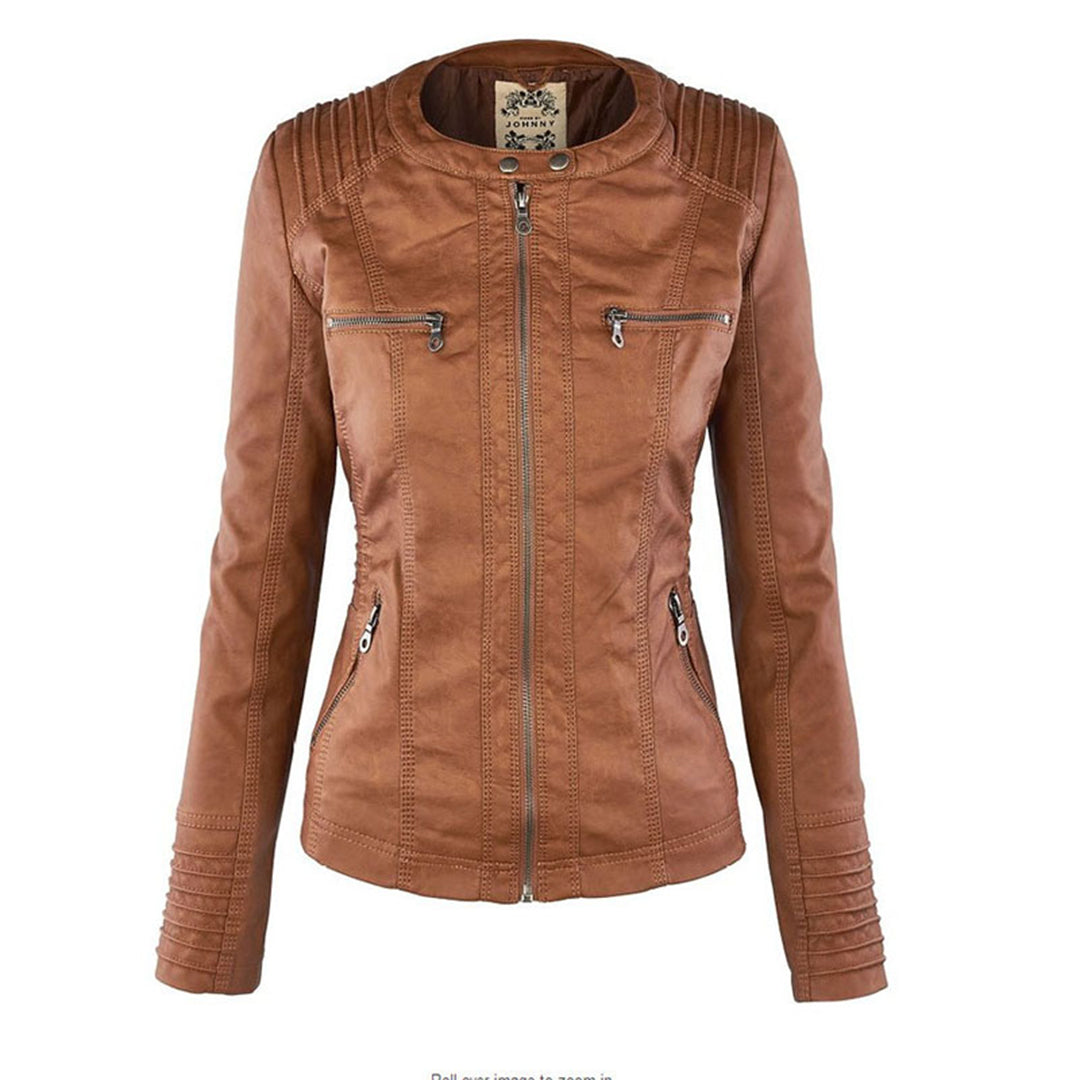 Vegane Lederjacke für Damen