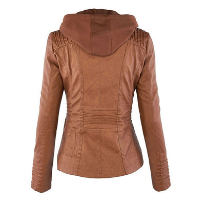 Vegane Lederjacke für Damen