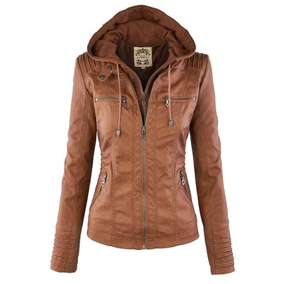 Vegane Lederjacke für Damen