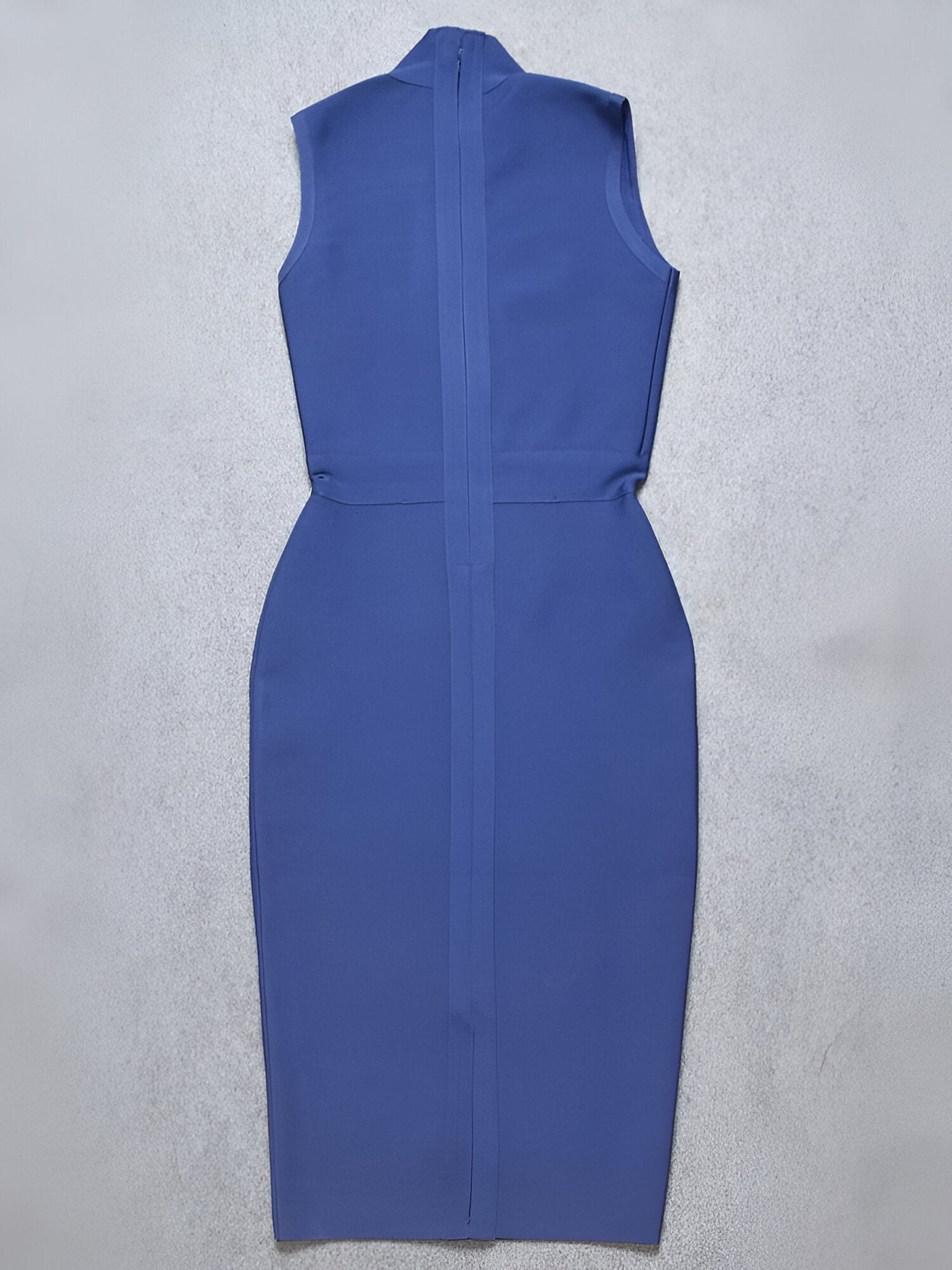 Anastasia | Elegantes Blaues Sommer Bandage Kleid