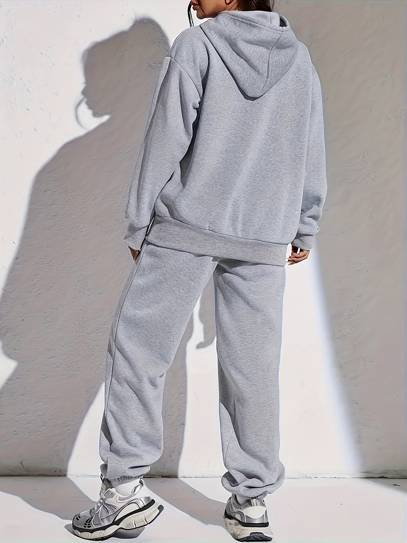 Warmer Damen Trainingsanzug | Zweiteiler für Herbst und Winter