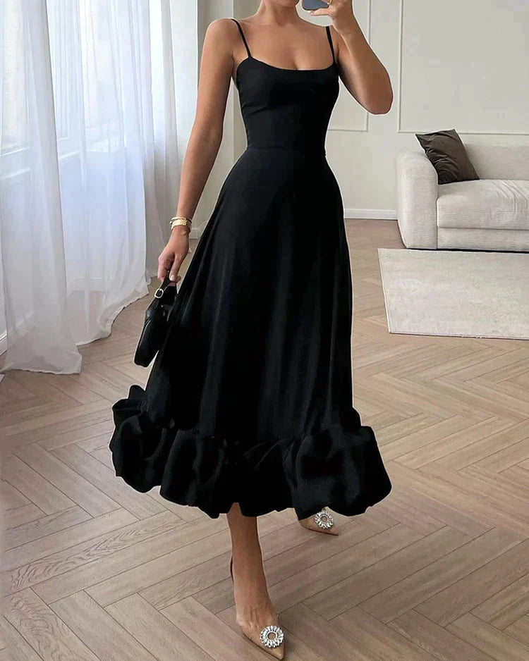 Damen Midi-Cocktailkleid elegant festlich