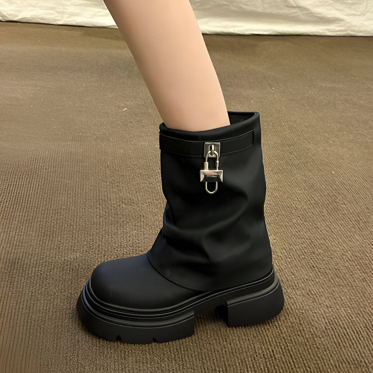 Gisela | Luxus High Heels Herbststiefel