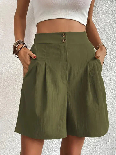 Hochtaillierte Shorts für Damen - Caelina
