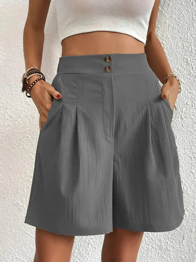 Hochtaillierte Shorts für Damen - Caelina