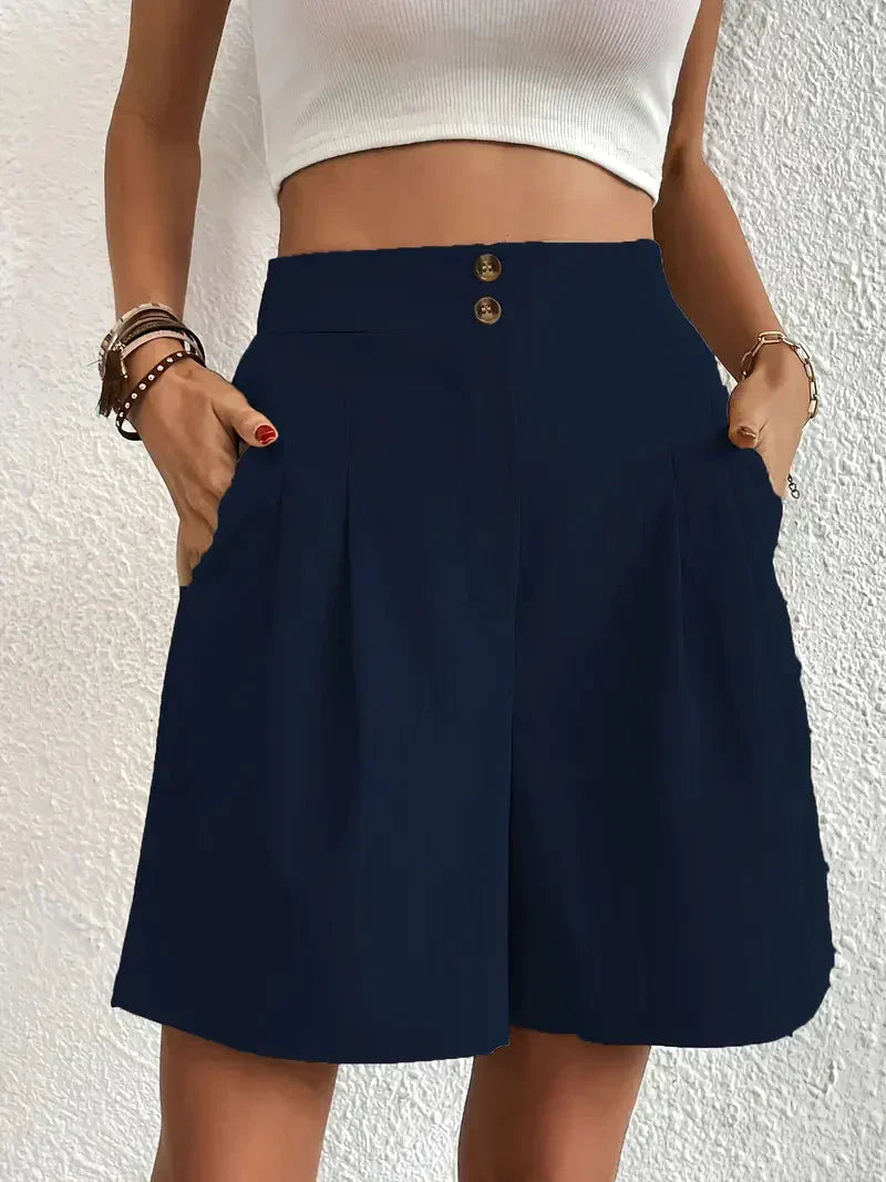 Hochtaillierte Shorts für Damen - Caelina