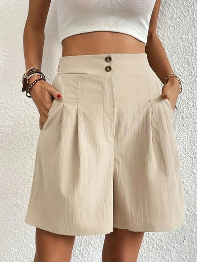 Hochtaillierte Shorts für Damen - Caelina