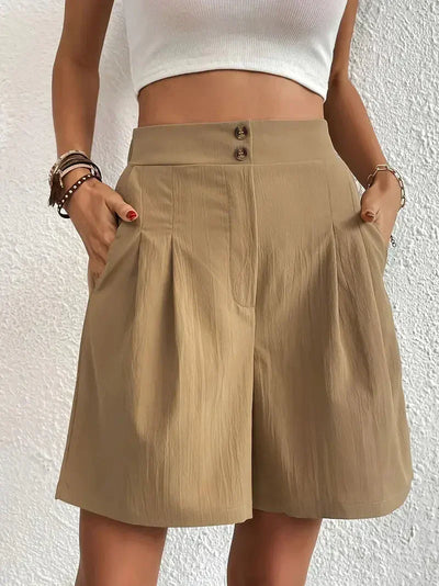 Hochtaillierte Shorts für Damen - Caelina