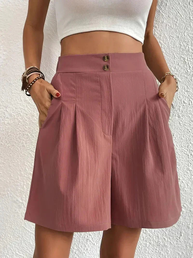 Hochtaillierte Shorts für Damen - Caelina