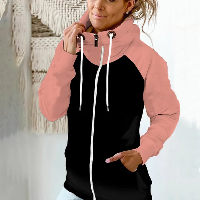 Stilvolle Damen Kapuzenjacke