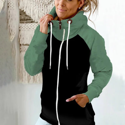 Stilvolle Damen Kapuzenjacke