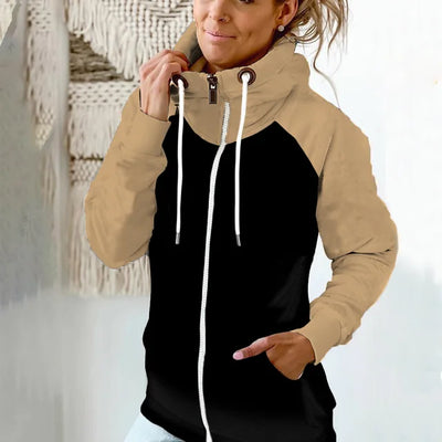 Stilvolle Damen Kapuzenjacke