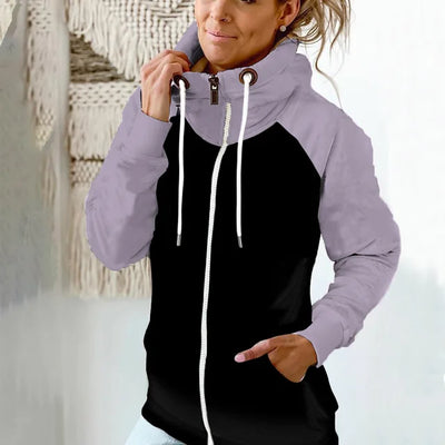 Stilvolle Damen Kapuzenjacke