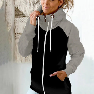 Stilvolle Damen Kapuzenjacke