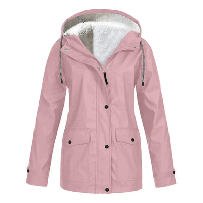 Damen Winterjacke wasserdicht & warm mit Kapuze | Outdoor Funktionsjacke