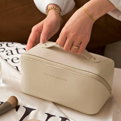 Extra großer Damen Kosmetikkoffer - Leicht und praktisch für Reisen