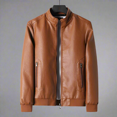 Herren Lederjacke Klassisch - Zeitloses Bomber Design