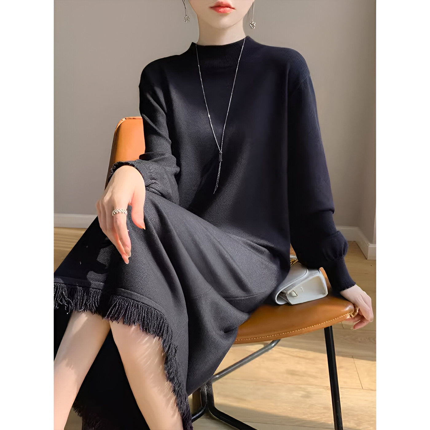 Sophie | Bequemes & Elegantes Strickkleid