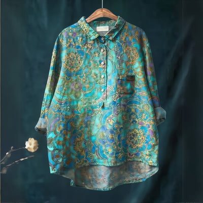 Marlene | Bluse mit romantischem Blumenprint