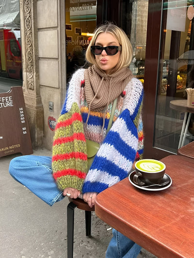 Zoey | Elegante Hollow-Out Strickpullover