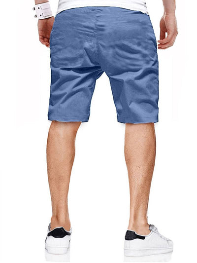 Lässige Kordelzug-Shorts für Herren - Abgeschnitten & Bequem