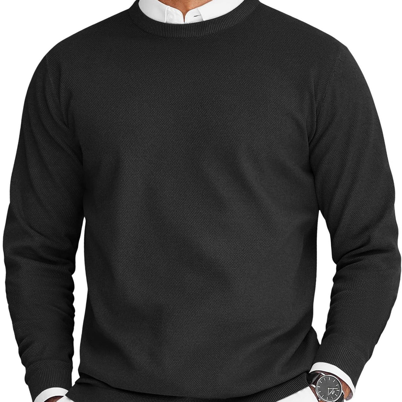 Klassisches Herren Rundhals T-Shirt aus Baumwolle | Atmungsaktiv & Pflegeleicht